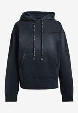 Amiri Bleached Bandana Hooded Sweatshirt Black AMJYHD1117_BLACK