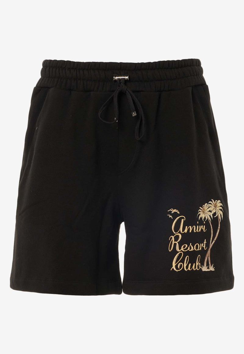 Amiri Resort Club Shorts AMJYSH1015BLACK