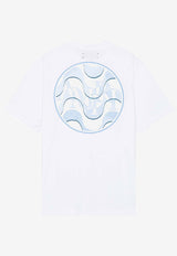 Amiri Staggered Wave T-shirt AMJYTE1057WHITE