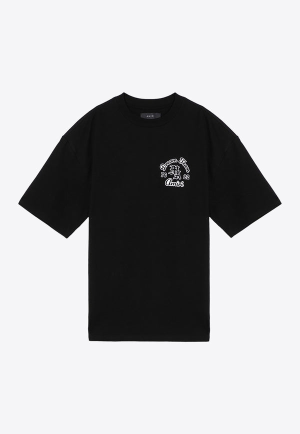 Amiri Dream Team Logo T-shirt Black AMJYTE1064CO/P_AMIRI-001