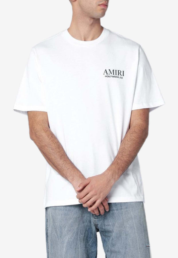 Amiri Bones Stacked Crewneck T-shirt White AMJYTE1075CO/S_AMIRI-100