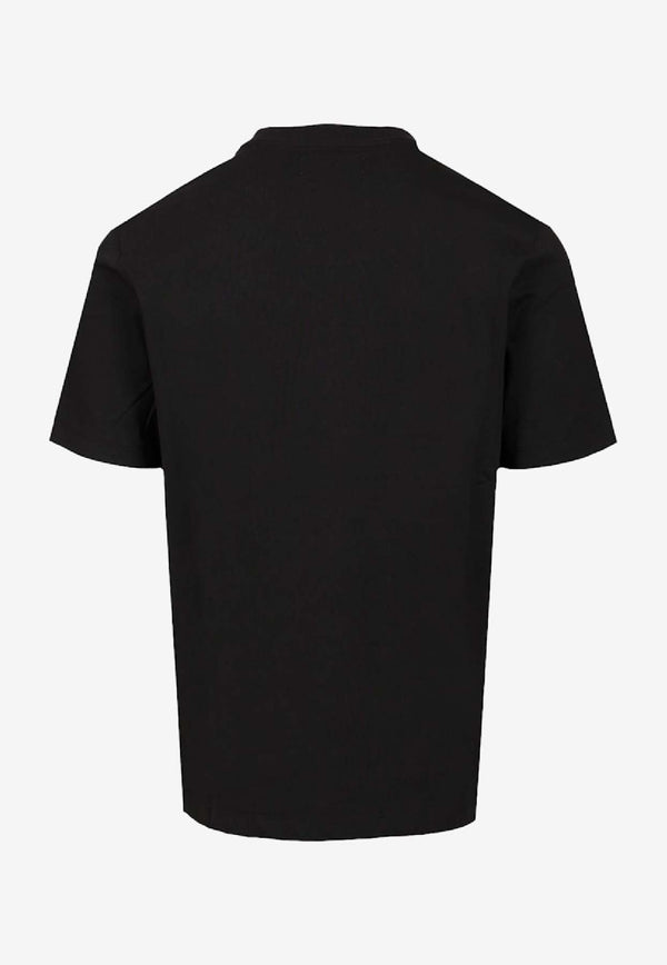 Amiri Logo Print T-shirt Black AMJYTE1214_BLACK