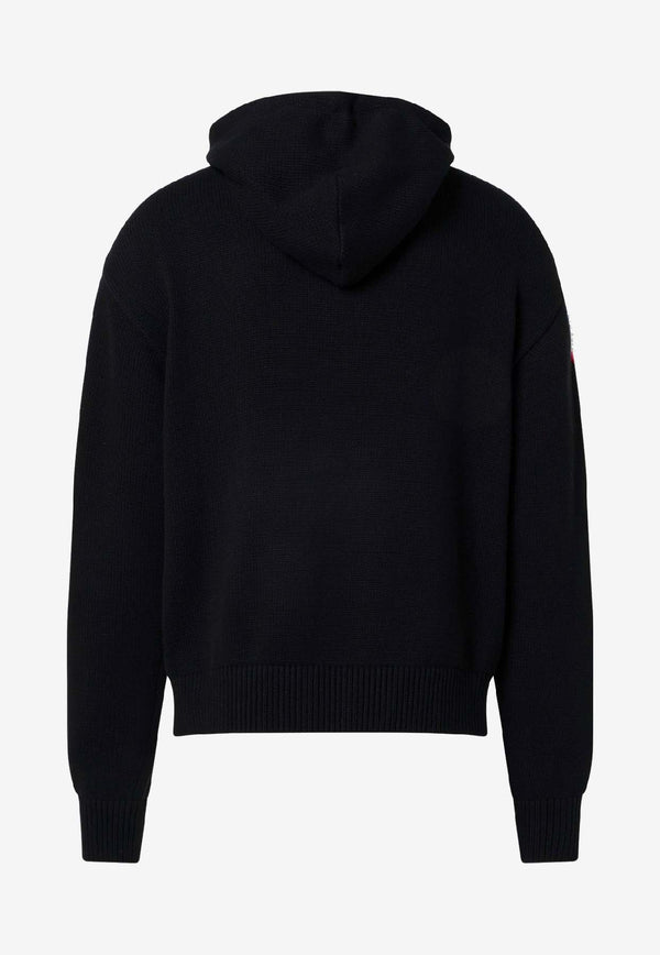 Amiri Bones Hooded Sweatshirt Black AMKNHD1001_BLACK WHIT