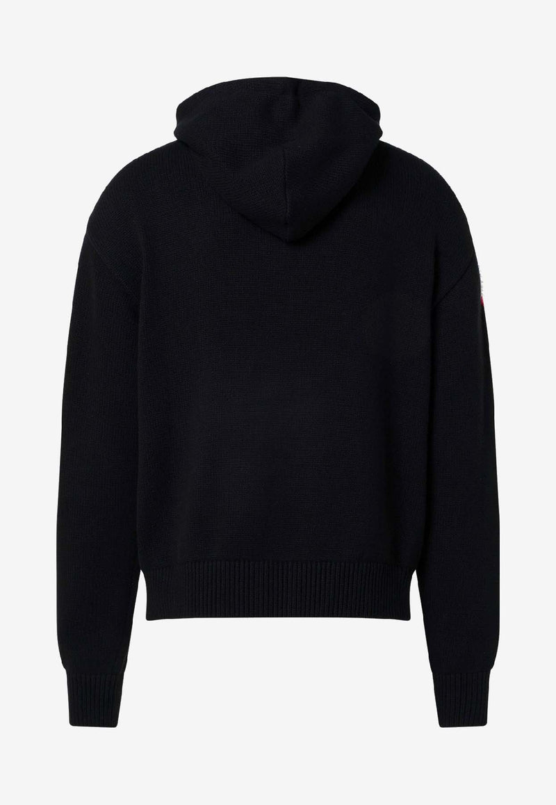 Amiri Bones Hooded Sweatshirt Black AMKNHD1001_BLACK WHIT