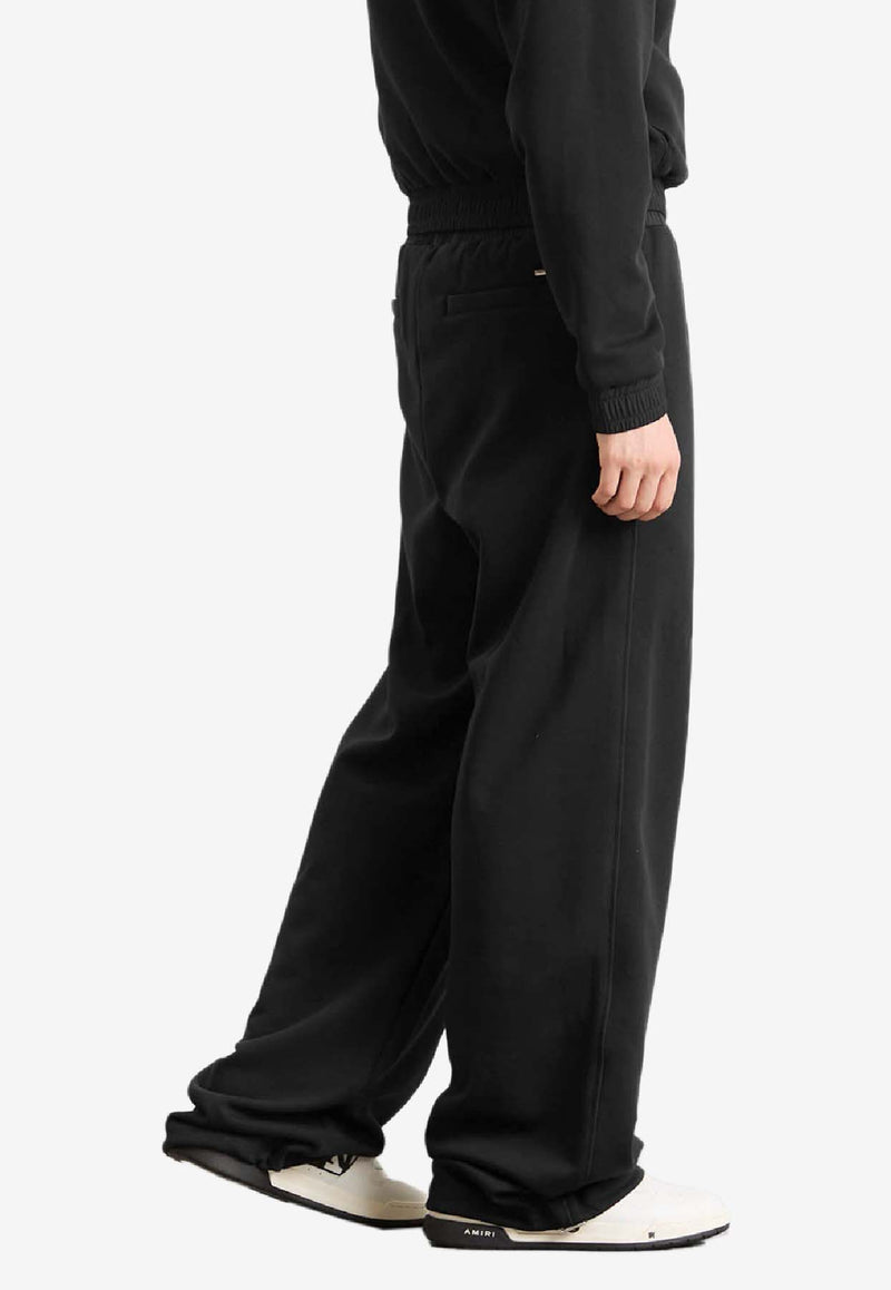 Amiri Logo Print Track Pants Black AMPATP1022_BLACK