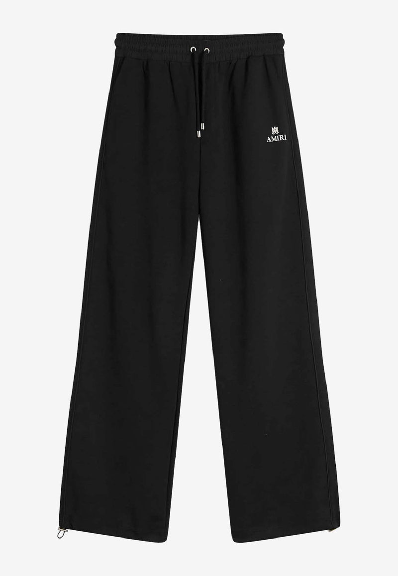 Amiri Logo Print Track Pants Black AMPATP1022_BLACK