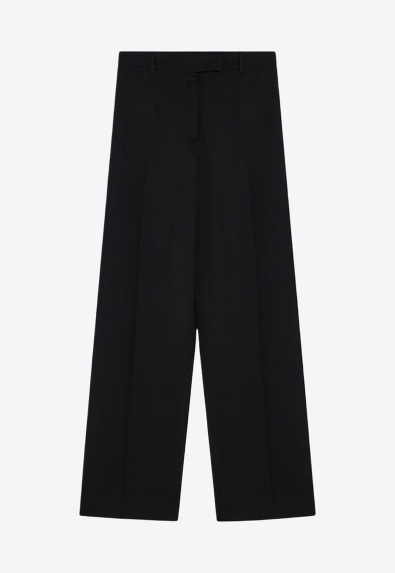 Sportmax Ampezzo Wide-Leg Tailored Pants Black AMPEZZO1234WO/P_SPORM-004