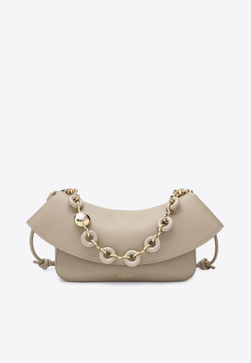 Loewe Medium Ola Calfskin Shoulder Bag Sand AP22P22X07LE/R_LOEW-2150