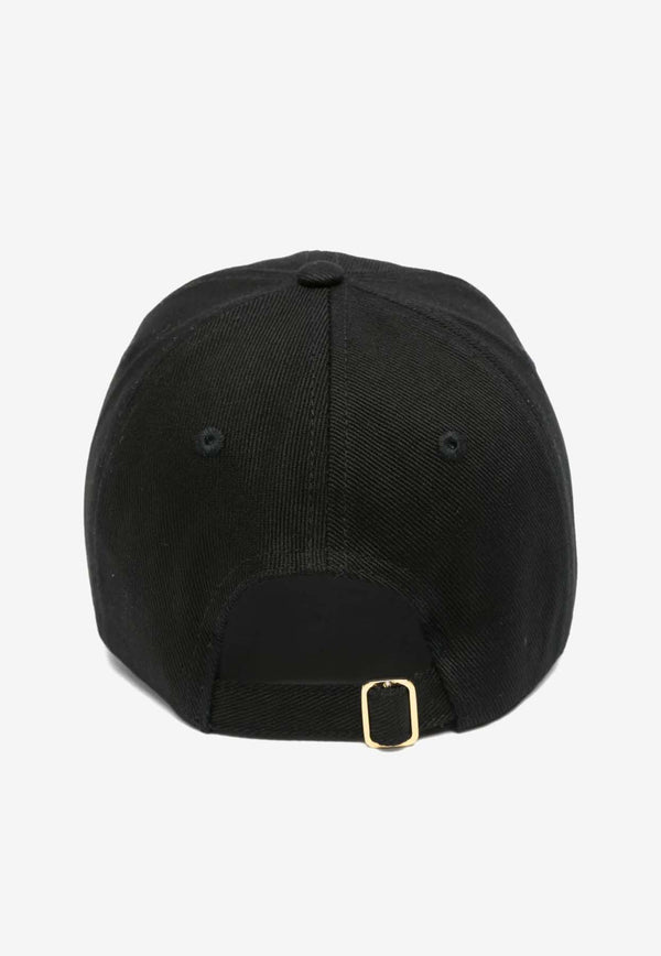 Casablanca Montagne Baseball Cap Black APF25HAT00205_BLACK