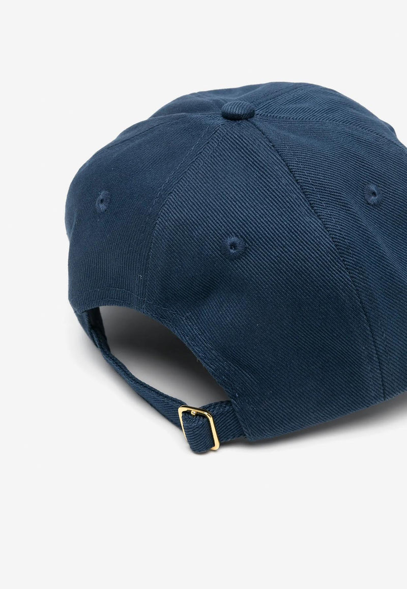 Casablanca Greek Temple Patch Baseball Cap Navy APS25-HAT-002-03_NAVY