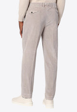 Santaniello Straight-Leg Corduroy Pants Beige ARECHIDSE3406/P_SANTA-27