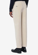 Santaniello Straight-Leg Chino Pants Cream ARECHIDSE3407/R_SANTA-04