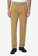 Santaniello Tailored Straight-Leg Pants Yellow ARECHITCR3711/R_SANTA-18