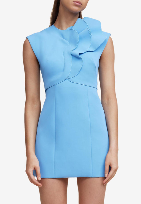 Acler Harman Mini Tailored Dress Blue AS2304091D-BLUE
