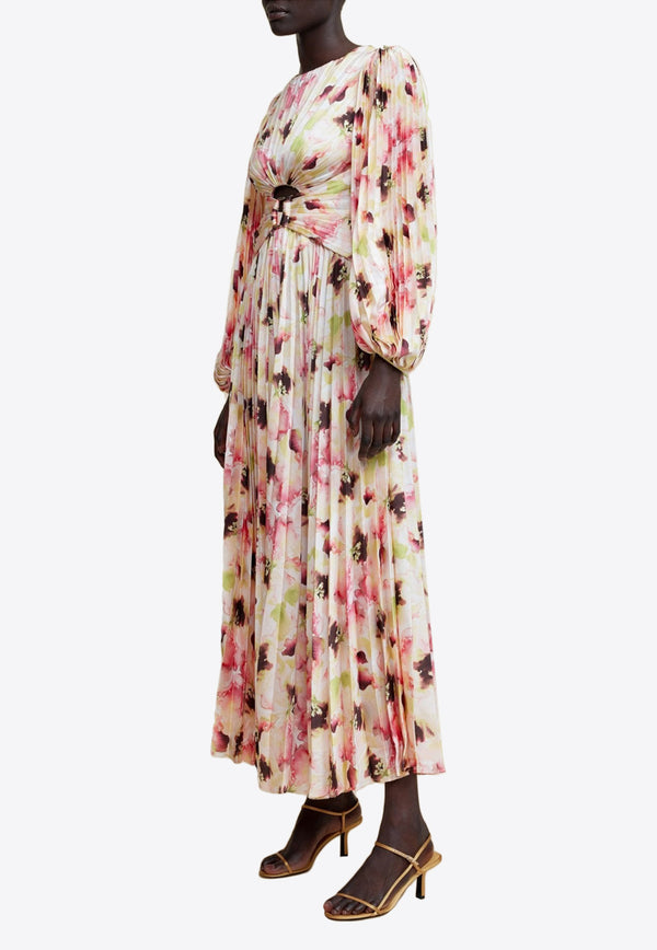 Acler Karatta Floral Print Midi Dress AS2307083D-PRT-DIPPEDROSEFLORAL