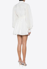Acler Airlie Mini Shirt Dress AS2401013D-IVORYIVORY