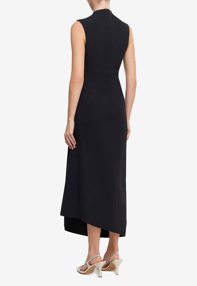 Acler Kempsey Sleeveless Midi Dress AS2404203DBLACK