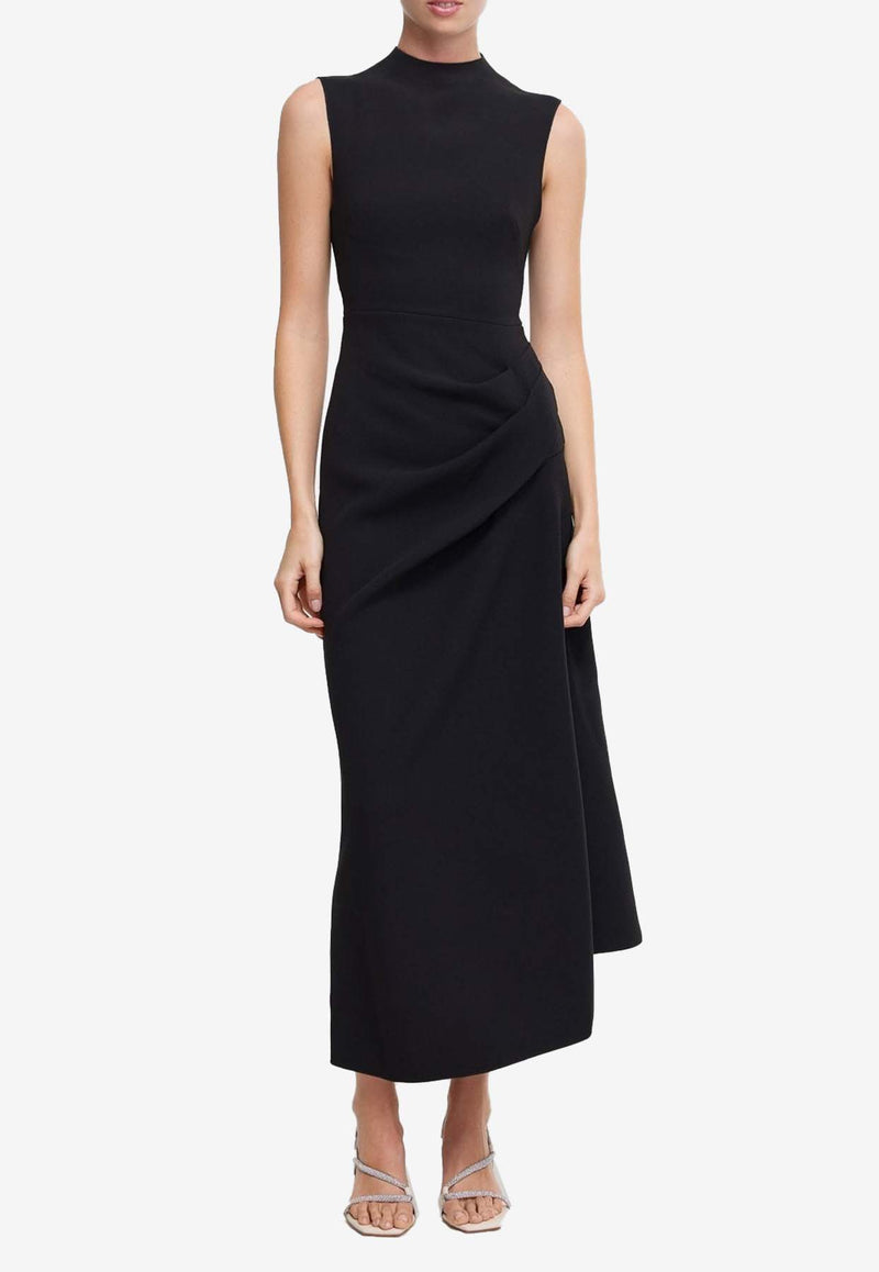 Acler Kempsey Sleeveless Midi Dress AS2404203DBLACK