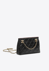 Mini Shoulder Bag in Quilted Nappa Leather
