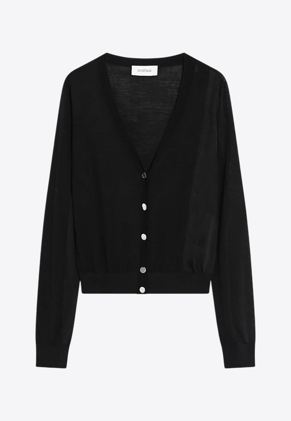 Sportmax Atollo Wool Cardigan Black ATOLLOWO/R_SPORM-006
