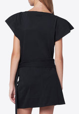 Isabel Marant Sebani Asymmetric Top Black ATS0097FAA1N41I/R_ISAMA-01BK