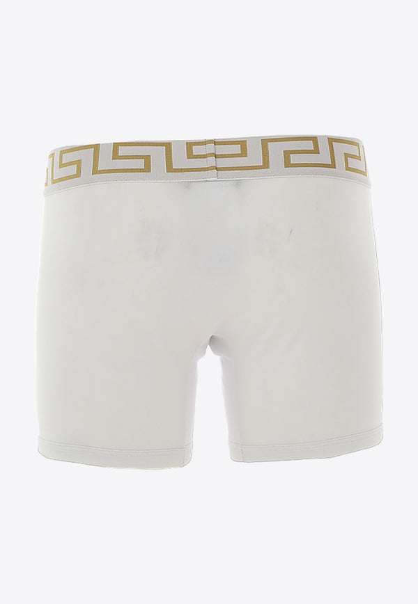 Versace Greca Border Boxers White AU10028-A232741-A81H