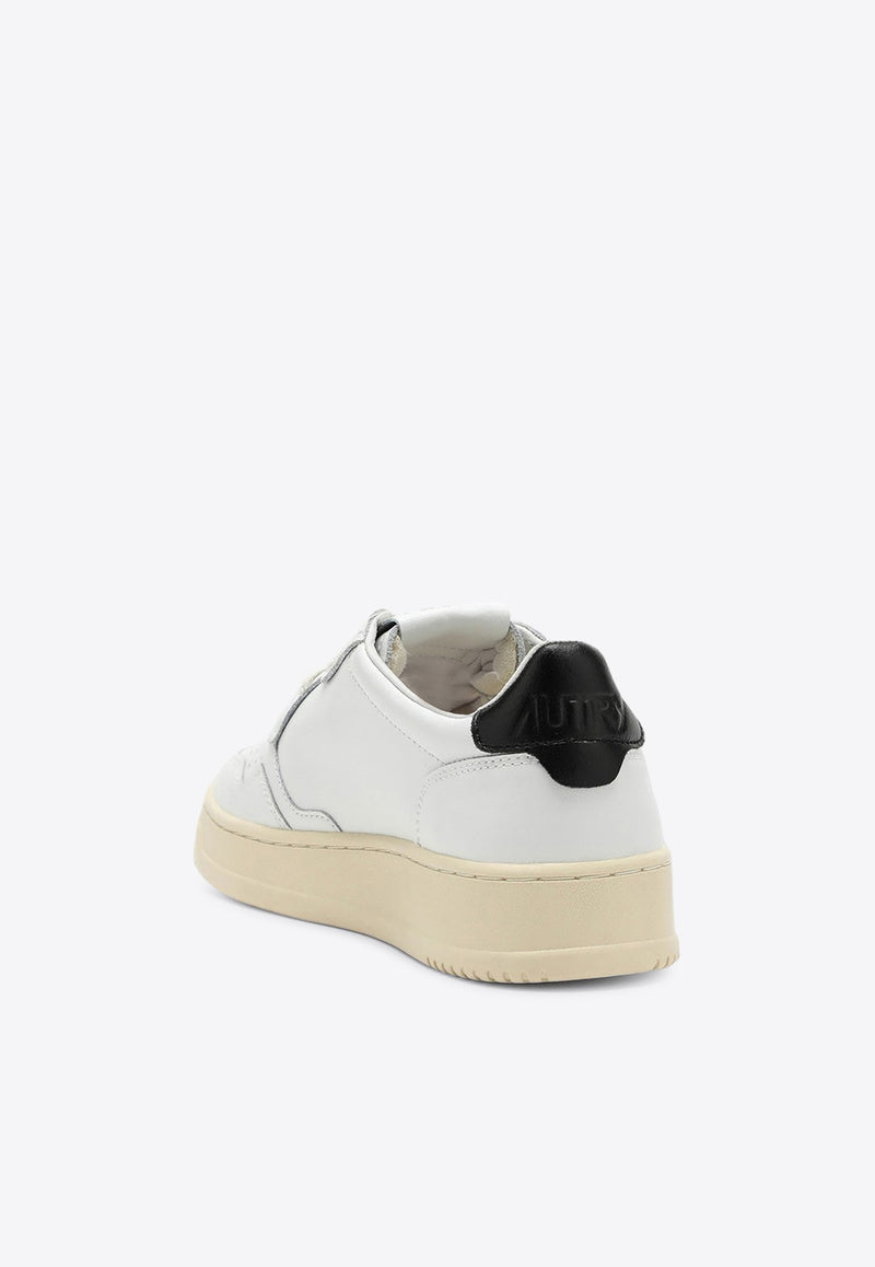 Autry Medalist Leather Low-Top Sneakers AULMLL22/P_AUTRY-LL22