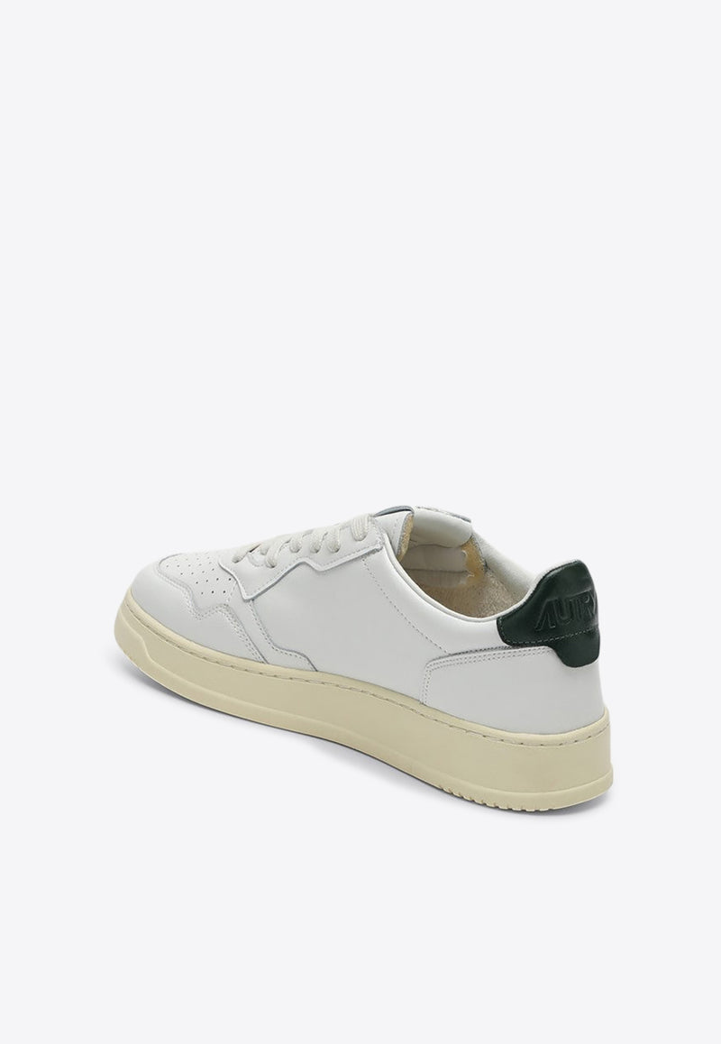 Autry Medalist Leather Sneakers White AULMLL67/P_AUTRY-LL67