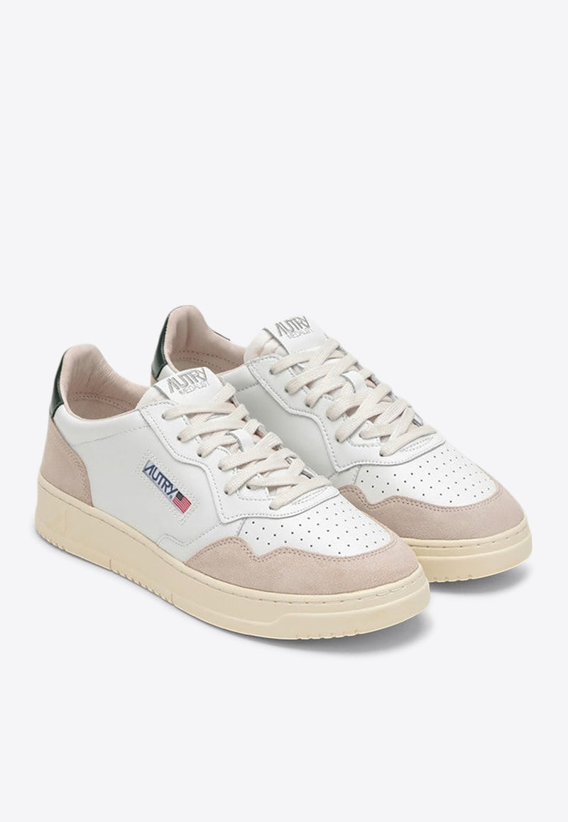 Autry Medalist Leather Sneakers White AULMLS56/P_AUTRY-LS56