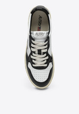 Autry Medalist Leather Sneakers White AULMWB01/P_AUTRY-WB01