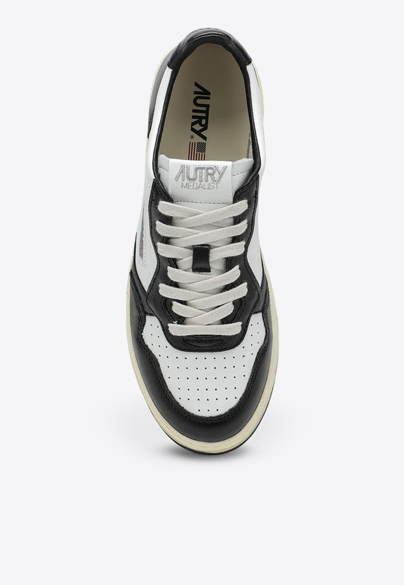 Autry Medalist Leather Sneakers White AULWBH02/P_AUTRY-BH02