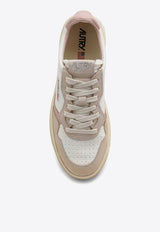 Autry Medalist Denim Low-Top Sneakers Beige AULWDS05/O_AUTRY-DS05