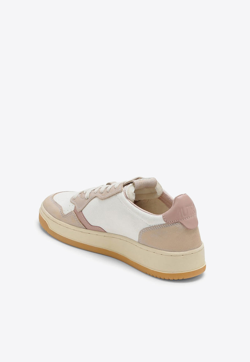 Autry Medalist Denim Low-Top Sneakers Beige AULWDS05/O_AUTRY-DS05