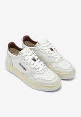 Autry Medalist Leather Sneakers White AULWDT01/P_AUTRY-DT01