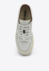 Autry Medalist Leather Sneakers White AULWDT01/P_AUTRY-DT01