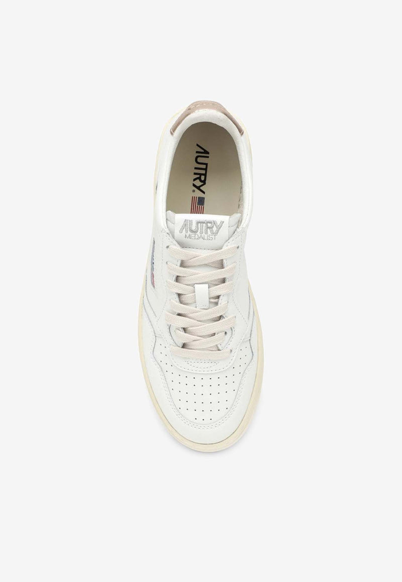 Autry Medalist Leather Low-Top Sneakers AULWLL06/N_AUTRY-LL06