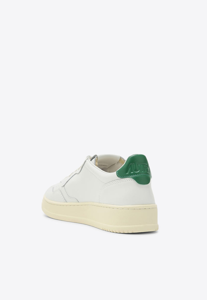 Autry Medalist Leather Low-Top Sneakers AULWLL20/P_AUTRY-LL20