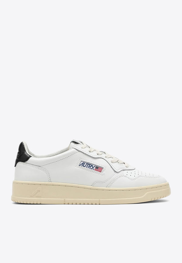 Autry Medalist Low-Top Leather Sneakers White AULWLL22/O_AUTRY-LL22