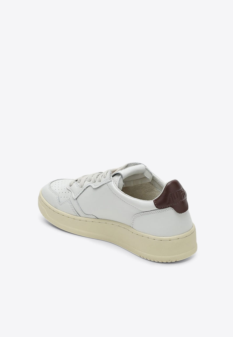 Autry Medalist Leather Sneakers White AULWLL53/P_AUTRY-LL53