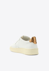 Autry Medalist Low-Top Leather Sneakers White AULWLL61/O_AUTRY-LL61