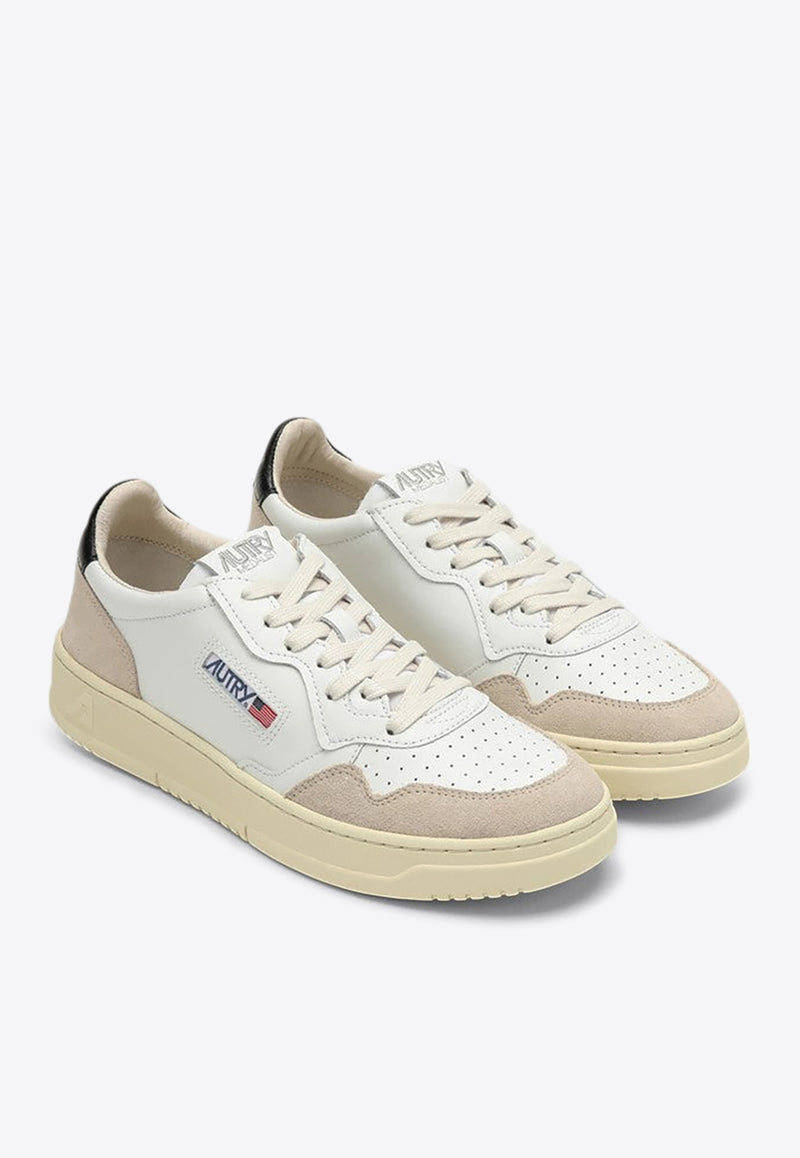 Autry Medalist Leather Sneakers White AULWLS21/P_AUTRY-LS21