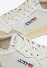 Autry Medalist Leather Sneakers White AULWLS21/P_AUTRY-LS21