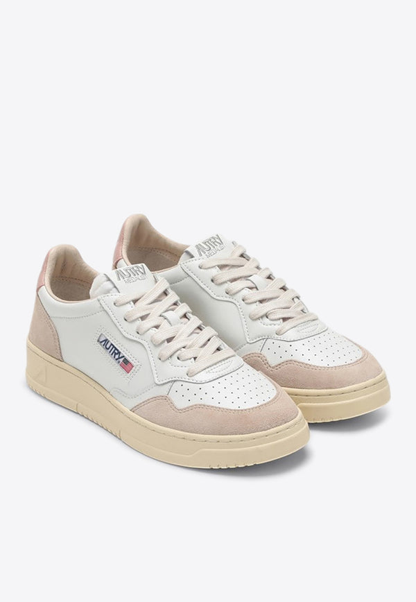 Autry Medalist Leather Sneakers White AULWLS37/P_AUTRY-LS37