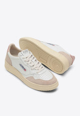 Autry Medalist Leather Sneakers White AULWLS37/P_AUTRY-LS37