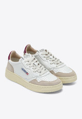 Autry Medalist Leather Sneakers White AULWLS73/P_AUTRY-LS73