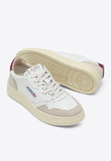 Autry Medalist Leather Sneakers White AULWLS73/P_AUTRY-LS73