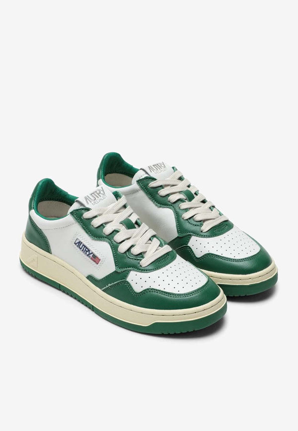 Autry Medalist Two-Tone Low-Top Sneakers AULWWB03/N_AUTRY-WB03