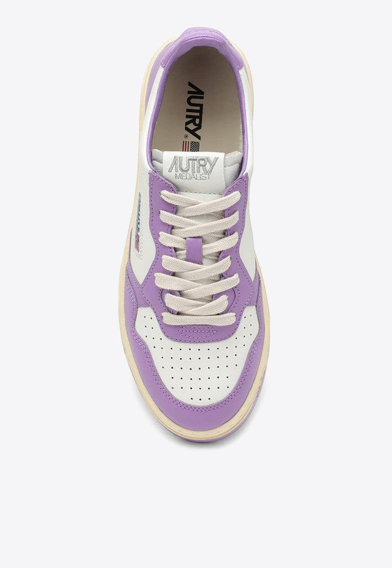 Autry Medalist Low-Top Sneakers AULWWB43/O_AUTRY-WB43 Lilac