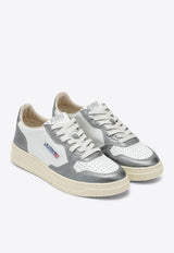 Autry Medalist Leather Sneakers White AULWWB44/P_AUTRY-WB44