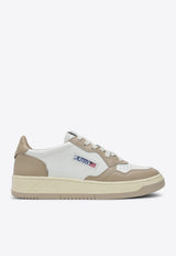 Autry Medalist Leather Sneakers White AULWWB51/P_AUTRY-WB51